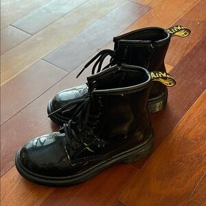 Dr. Martens Kids Black Boots